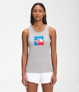 ノースフェイス レディース タンクトップ The North Face Women's Americana Tri-Blend Tank - TNF Light Grey Heather