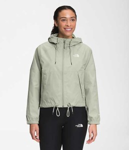 ノースフェイス レディース フーディ The North Face Women’s Antora Rain Hoodie - Tea Green