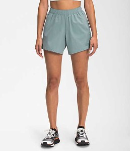 ノースフェイス レディース ショートパンツ The North Face Women's Wander Short 5 Inch - Silver Blue