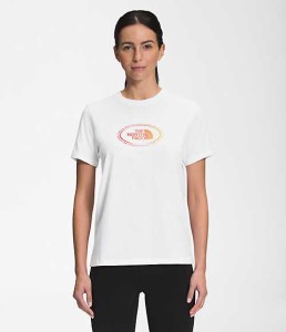 ノースフェイス レディース Tシャツ The North Face Women's Short Sleeve Graphic Tee - TNF White