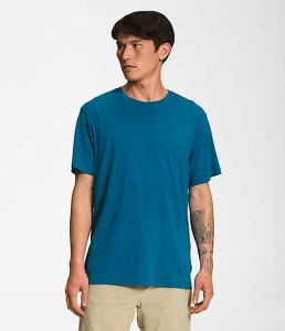 ノースフェイス メンズ Tシャツ The North Face Men’s Terrain Short Sleeve Tee - Banff Blue