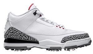 ジョーダン メンズ 27.5cm ゴルフシューズ Jordan 3 Retro Golf - White Cement