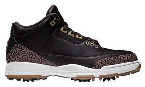 ジョーダン メンズ 26.5cm ゴルフシューズ Jordan 3 Retro Golf -Brown