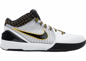 ナイキ メンズ 25.5cm コービー４プロトロ バッシュ Nike Kobe 4 Protro - White Black Del Sol