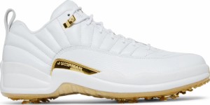 ジョーダン メンズ 27.0cm ゴルフシューズ Jordan 12 Golf - Metallic Gold