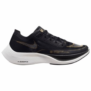 ナイキ メンズ ランニングシューズ Nike ZoomX Vaporfly Next% 2 - Black/White/Metallic Gold Coin