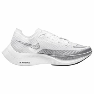 ナイキ メンズ ランニングシューズ Nike ZoomX Vaporfly Next% 2 - White/Black/Metallic Silver