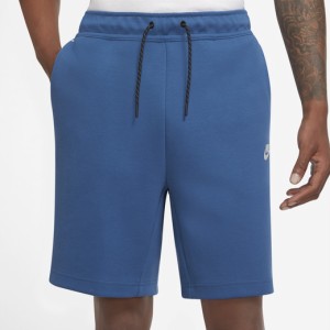 ナイキ メンズ ハーフパンツ Nike Tech Fleece Shorts - Dark Marine/Light Bone