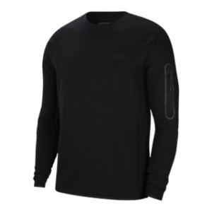 ナイキ メンズ スウェットシャツ Nike Tech Fleece Crew - Black