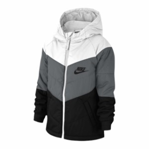 ナイキ キッズ ジャケット Nike NSW Filled Jacket - White/Smoke Grey/Black