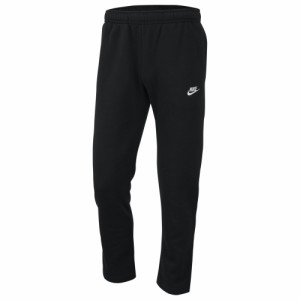 ナイキ メンズ スウェットパンツ Nike Club Open Hem Pants ボトムス Black/White