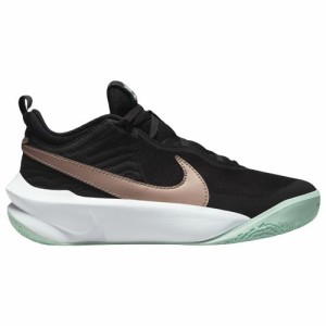 ナイキ キッズ ハッスルD １０ バッシュ Nike Hustle D 10 GS - Black/Metallic Red Bronze/Mint Foam