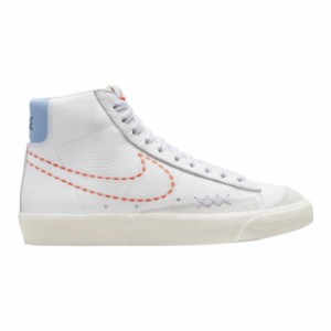 ナイキ レディース スニーカー ブレーザー Nike Blazer Mid 77 - White/Safety Orange/Lilac 白 ホワイト ハイカット ウィメンズ