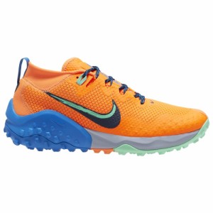 ナイキ メンズ ランニングシューズ Nike Wildhorse 7 - Orange/Obsidain/Green Glow