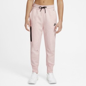 ナイキ キッズ テックフリース パンツ Nike NSW Tech Fleece Pants - Pink/Heather/Black