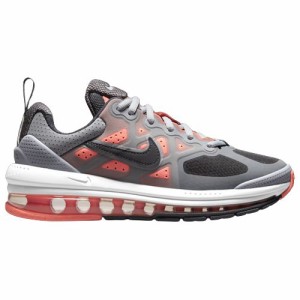 ナイキ キッズ ランニングシューズ Nike Air Max Genome GS - Grey/Orange/White