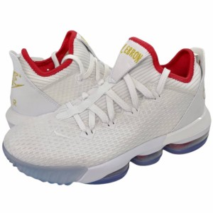 即納 ナイキ メンズ レブロン１６ロー バッシュ Nike Lebron 16 XVI Low "Draft Day" - White/Metallic Gold/University Red