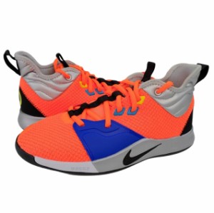 即納 ナイキ キッズ PG3 ポールジョージ バッシュ ミニバス Nike PG 3 GS "NASA" - Total Orange/Black/Met Silver