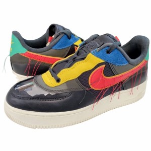 即納 ナイキ キッズ エアフォースワン ロー Air Force 1 Low "BHM" - Dark Smoke Grey/Track Red