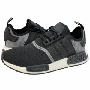 即納 アディダス メンズ スニーカー ランニングシューズ adidas Originals NMD R1 - Black/Black/Grey