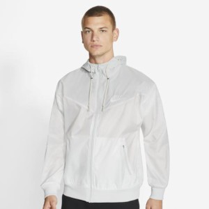 即納 ナイキ メンズ Nike Essentials Zero Windrunner ジャケット ウィンドブレーカー Photon Dust/Summit White