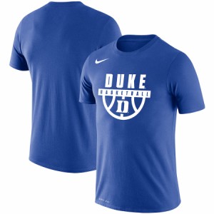 ナイキ メンズ Tシャツ "Duke Blue Devils" デューク大学 Nike Basketball Drop Legend Performance T-Shirt 半袖 Royal