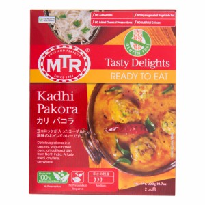 レトルトカレー MTR カリパコラ 300g（1袋2人前）ヨーグルトと大豆ミートのカレー Kadhi Pakora ハラール ベジタリアンカレー