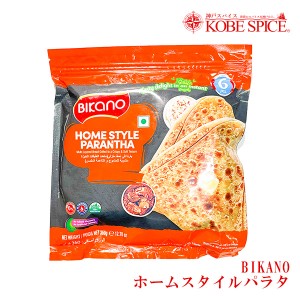 BIKANO ホームスタイルパラタ 360g 冷凍 HOME STYLE PARANTHA おつまみ おやつ パン ナン チャパティ インド  神戸スパイス【クール便】