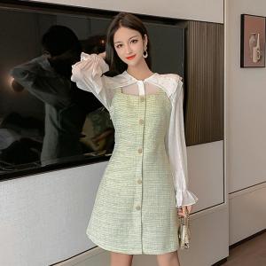 ブラウス ツイード ワンピースの通販 Au Wowma