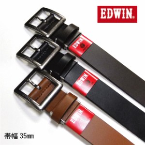 ベルト メンズ シンプル おしゃれ ビジネス カジュアル EDWIN 定番 35mm ギャリソンベルト ベルト ファッション小物