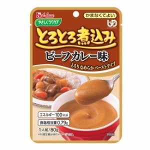 やさしくラクケア とろとろ煮込みのレトルト 80g  ビーフカレー