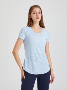 lululemon ルルレモン 女性 ヨガウェア 速乾性 ランニング Tシャツ レディース トップス 弾性通気性 スポーツ