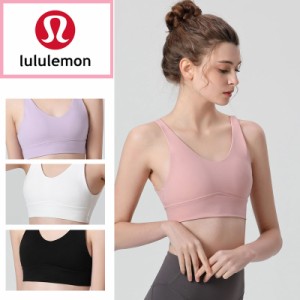 lululemon ルルレモン トレーニング ウェア フィットネスブラジャー クロス 細肩 美背 速乾し 通気 スポーツ ヨガ レディース 女性