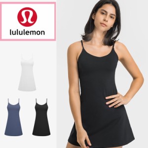 ルルレモン lululemon レディース ワンピース ワンピース ドレス 美背 細肩 三色選択 送料無料