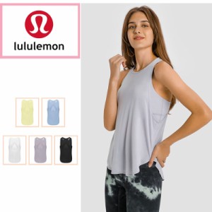 ルルレモン lululemon トレーニング ウェア レディース ヨガウエア トップス 袖なし シャツ 通気 DT162