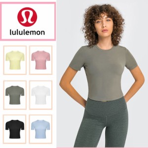 ルルレモン lululemon レディース ヨガウエア 半袖 トレーニング ウェア Tシャツ トップス 速乾し 通気 スポーツ ヨガ 女性