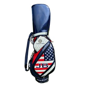 ゴルフバッグ スポーツゴルフ 安定感 Golf Bag PSYCHO BUNNY キャディバッグ 5分割口枠 撥水性 9型 防水耐摩耗性 スタンドゴルフバッグ 