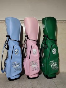 G/FORE ゴルフバッグ Golf Bag キャディーバッグ スタンドゴルフバッグ 安定感 撥水性 超人気 軽量 ブルー ピンク グリーン