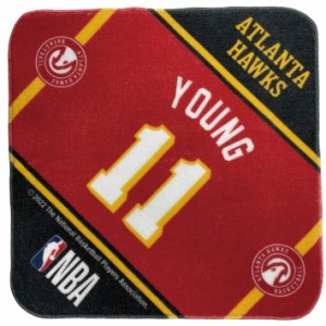 NBA バスケット トレイ ヤング  選手 アトランタ ホークス ミニタオル ＃11 YOUNG バスケ ファン グッズ ハンドタオル NBA35317