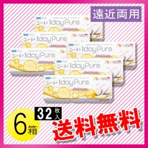 シード ワンデーピュア マルチステージ 32枚入×6箱 / 送料無料