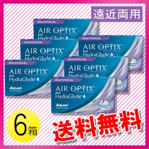 エアオプティクス プラス ハイドラグライド マルチフォーカル 6枚入×6箱 / 送料無料 / メール便