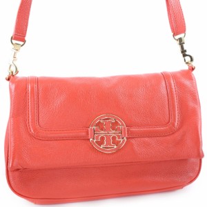 Tory Burch トリーバーチ レザー 赤 ショルダーバッグ ユニセックス 【中古】 ランクA