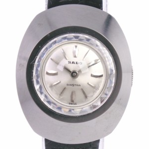 RADO ラドー DIATAR cal.1677 SS 手巻き シルバー文字盤 腕時計 レディース 【中古】 ランクB+