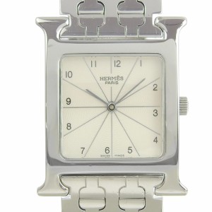 HERMES エルメス Hウォッチ HH1.510 SS シルバー クオーツ アナログ表示 シルバー文字盤 腕時計