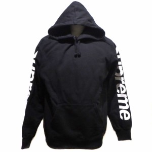 Supreme シュプリーム コットン 黒 パーカー ユニセックス 【中古】 ランクA