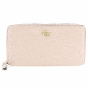 GUCCI グッチ プチマーモント GG 456117 CAO0G 5909 レザー ライトピンク 長財布 レディース