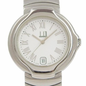 Dunhill ダンヒル ミレニアム 8001 SS クオーツ アナログ表示 白文字盤 腕時計 メンズ