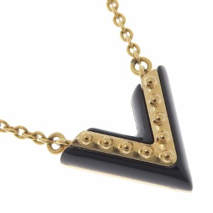 Shop Louis Vuitton V Essential v supple necklace (M63197, M00857) by  mariposaz