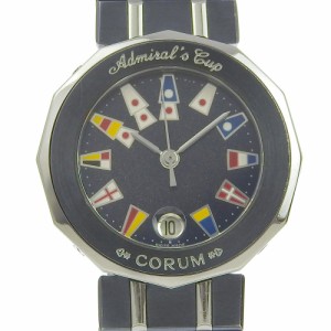 CORUM コルム アドミラルズカップ 39.610.30 V-50 SS ネイビー クオーツ アナログ表示