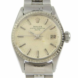 ROLEX ロレックス オイスターパーペチュアル デイト cal.1161 6517 SS シルバー 自動巻き